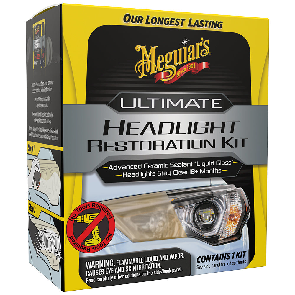 Meguiar's Ultimate Strålkastarrenoveringskit