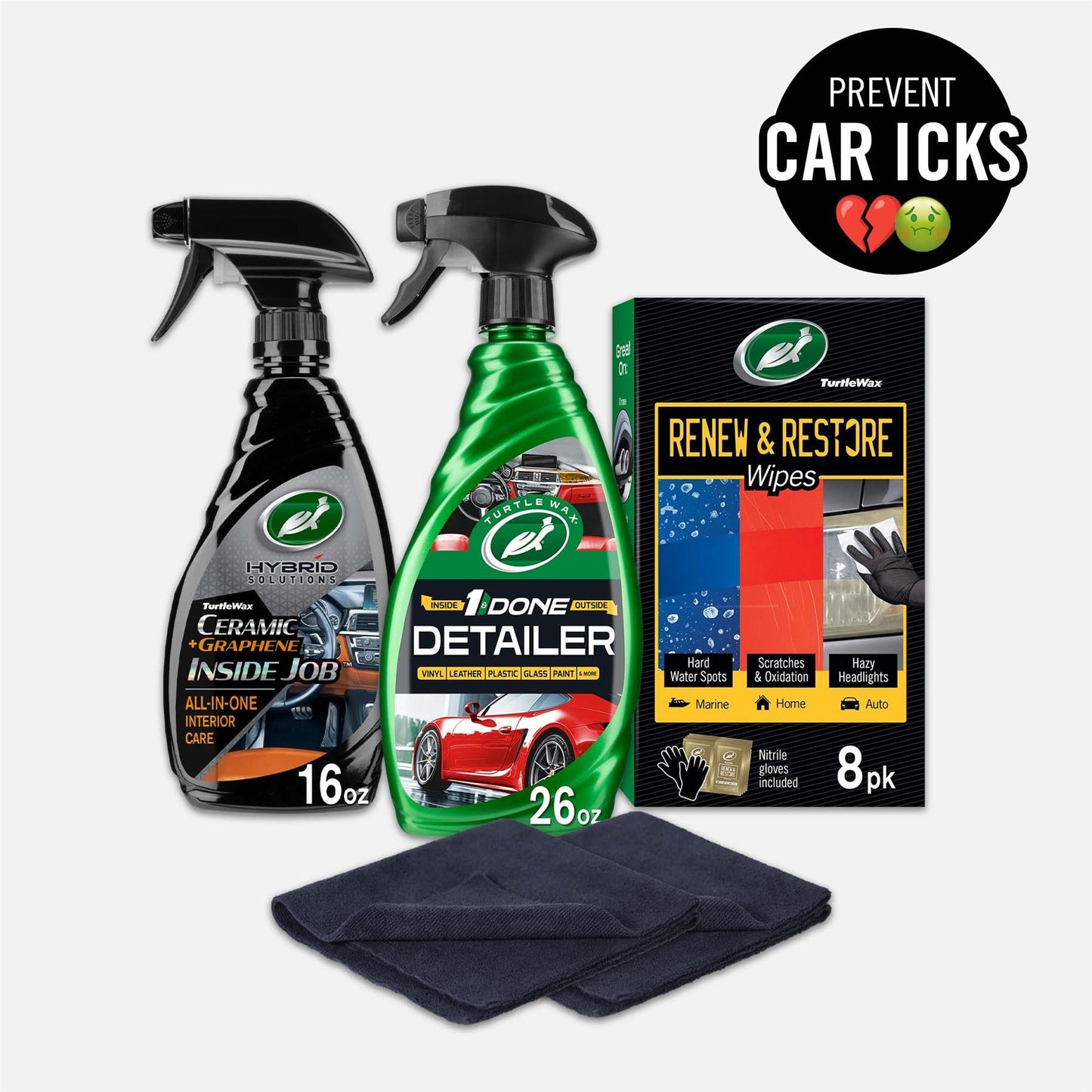 Turtle Wax Bilvårdskit mot Smuts & Fläckar