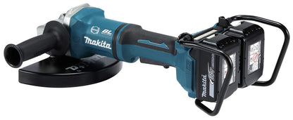 Makita DGA900Z Vinkelslip 18V/36V 230 mm Kolborstfri – Silver – Batteri och laddare ingår