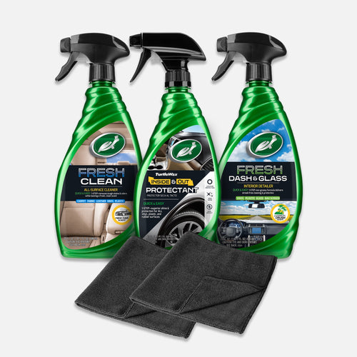Turtle Wax Invändig Essentials Bilvårdskit