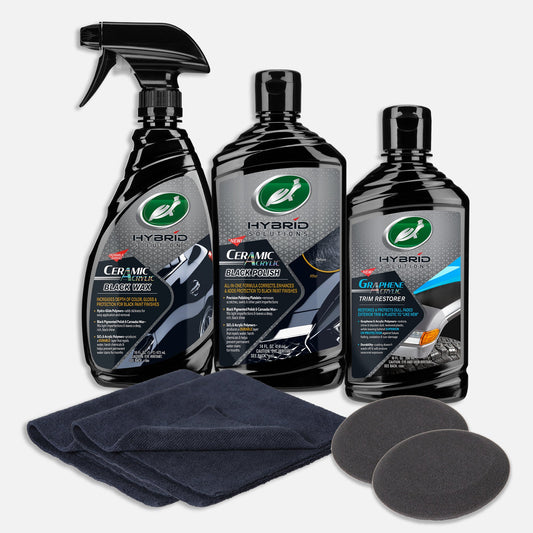 Turtle Wax Bilvårdskit för Svarta Bilar