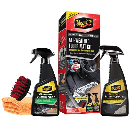 Meguiar's Quik Solutions Golvmattkit Alla Väder