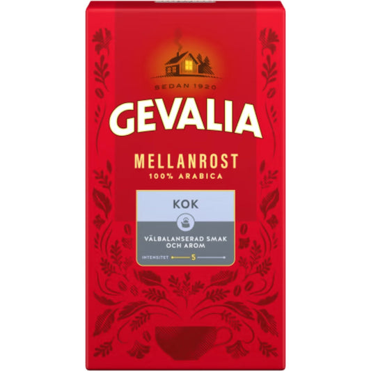 Gevalia Kokkaffe Mellanrost - Medium Roast Coffee 450g