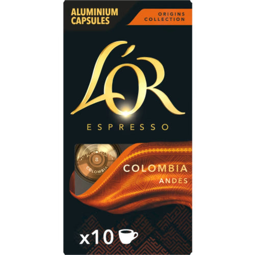 L'or Colombia 8 Andes Kaffekapslar - Coffee Capsules 10p
