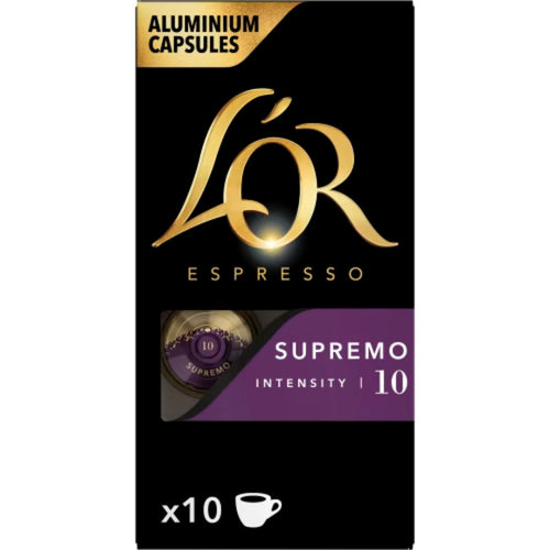 L'or Supremo 10 Kaffekapslar - Coffee Capsules 10p