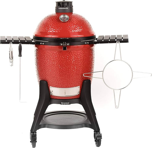 Kamado Joe Classic Joe I keramisk kolgrill röd 46 cm