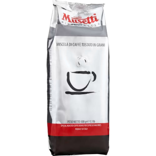 Musetti Espresso Rossa Hela Bönor - Espresso Rossa Whole Beans 500g