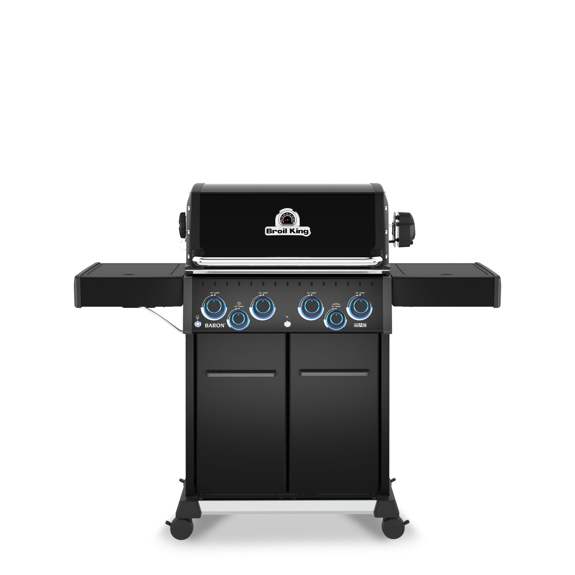 Broil King Baron 490 Pro gasolgrill svart 4 brännare