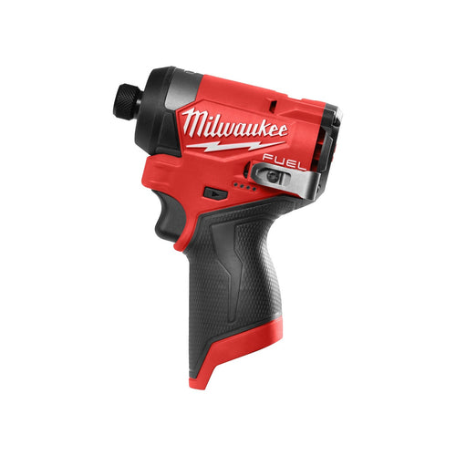 Milwaukee M12 FUEL FID2-0 Kompakt Slagskruvdragare 1/4" – Röd – Endast maskin