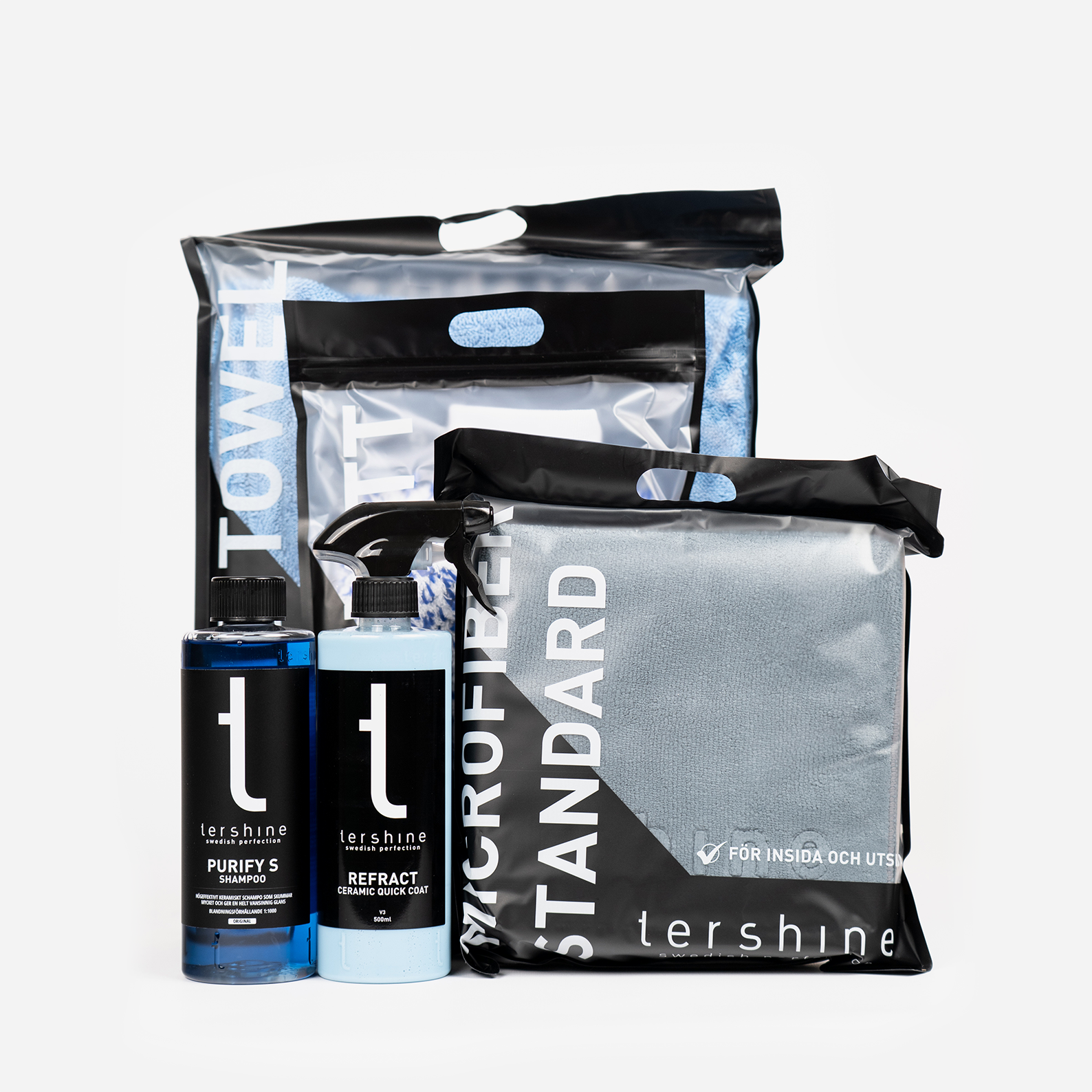 Tershine Tvättpaket - Purify S & Refract